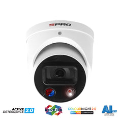SPRO Smart Dual Illumination Active Deterrence DHIPD50/28LRW/30-D-V4 White
