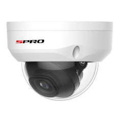 SPRO 5MP IP IR vaste, vandaalbestendige domecamera DHIPD50/28RV-W