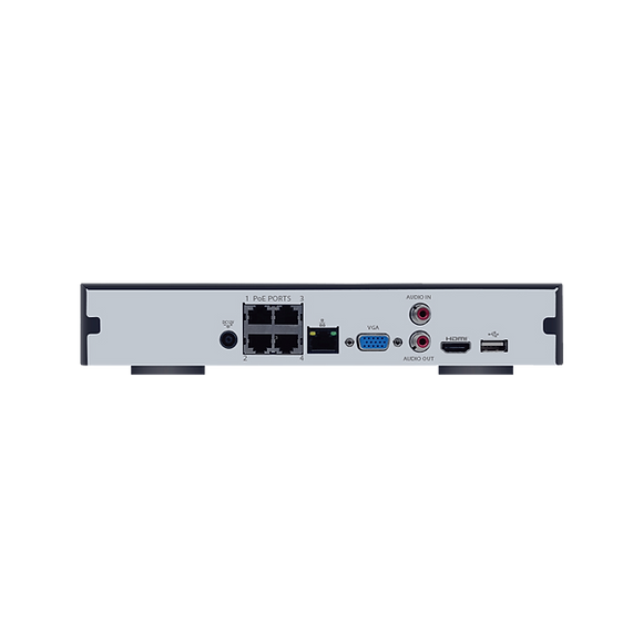 SPRO A5 4-Kanaal DHIPNVR04-A5-0TB  4xPOE