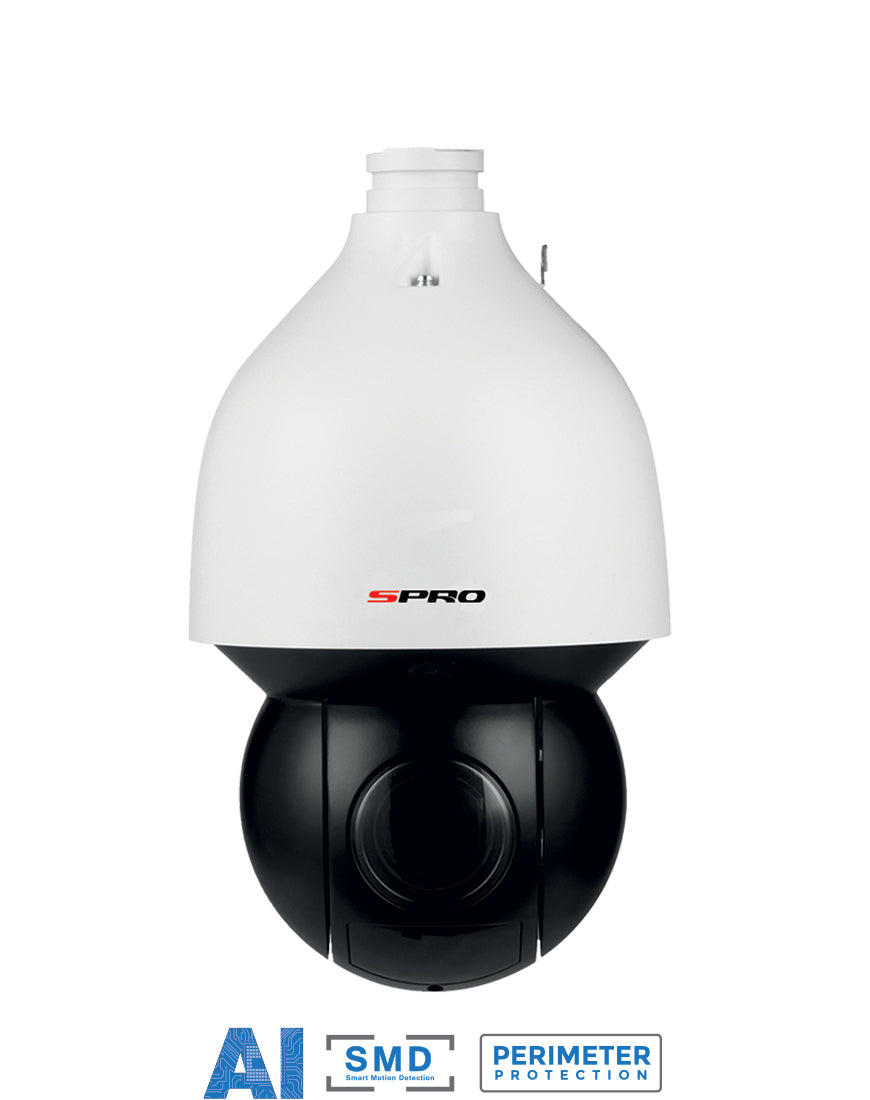 SPRO 2MP Alarmtracking IP PTZ met 25x zoom DHIPPTZ20/25XR-AI-V2