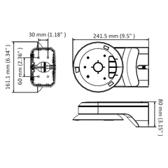 Hikvision Muurbeugel DS-1294ZJ-TRL